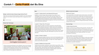 Contoh 1 - Cerita Praktik dari Bu Dina
 