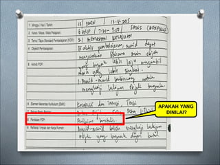 APAKAH YANG
DINILAI?
 