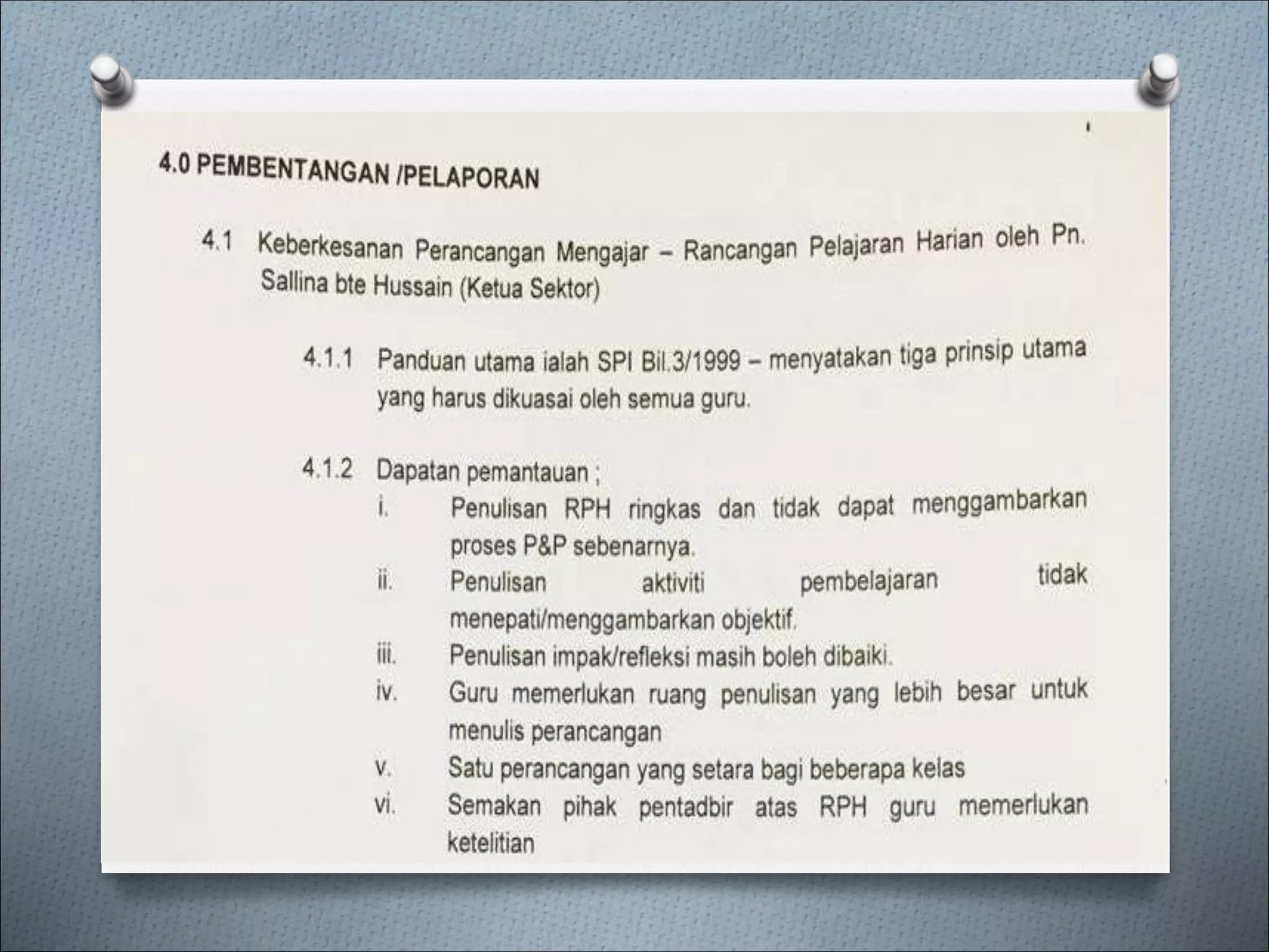 Panduan penulisan rph | PDF