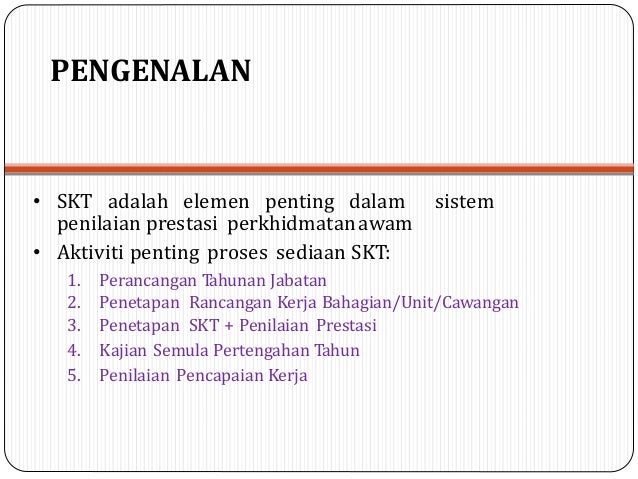 Panduan Penyediaan Sasaran Kerja Tahunan
