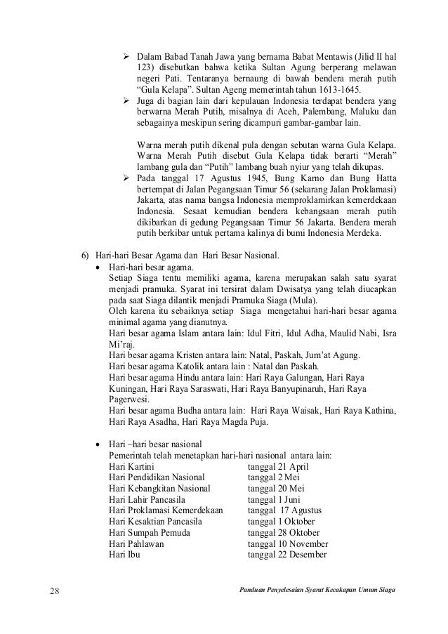 Panduan penyelesaian sku siaga