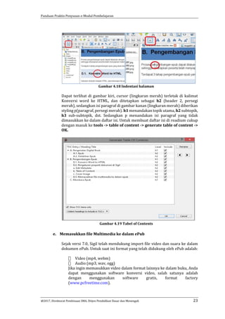 Modul Utama Epaper Panduan penyusunan e-modul-2017-final_edit | PDF