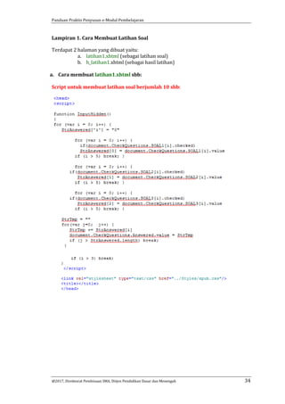Modul Utama Epaper Panduan penyusunan e-modul-2017-final_edit | PDF
