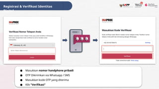 Invoice Inaproc Panduan Praktis INAPROC & Katalog V6 untuk Pendaftaran Akun.pptx