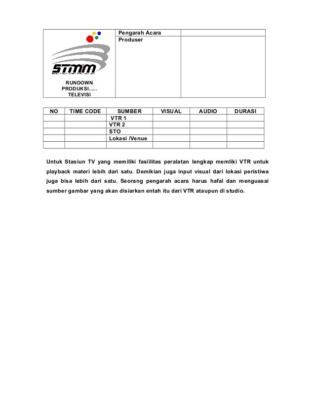 PANDUAN PRODUCTION BOOK By Miss Astrid PANDUAN PRODUCTION BOOK By Miss Astrid