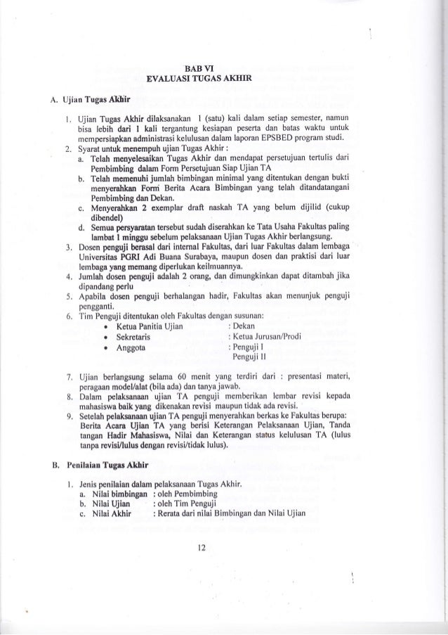 Panduan proposal ta dan skripsi