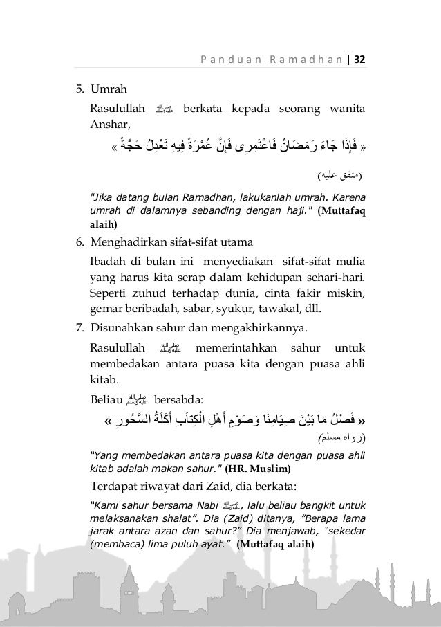 Panduan Ramadhan
