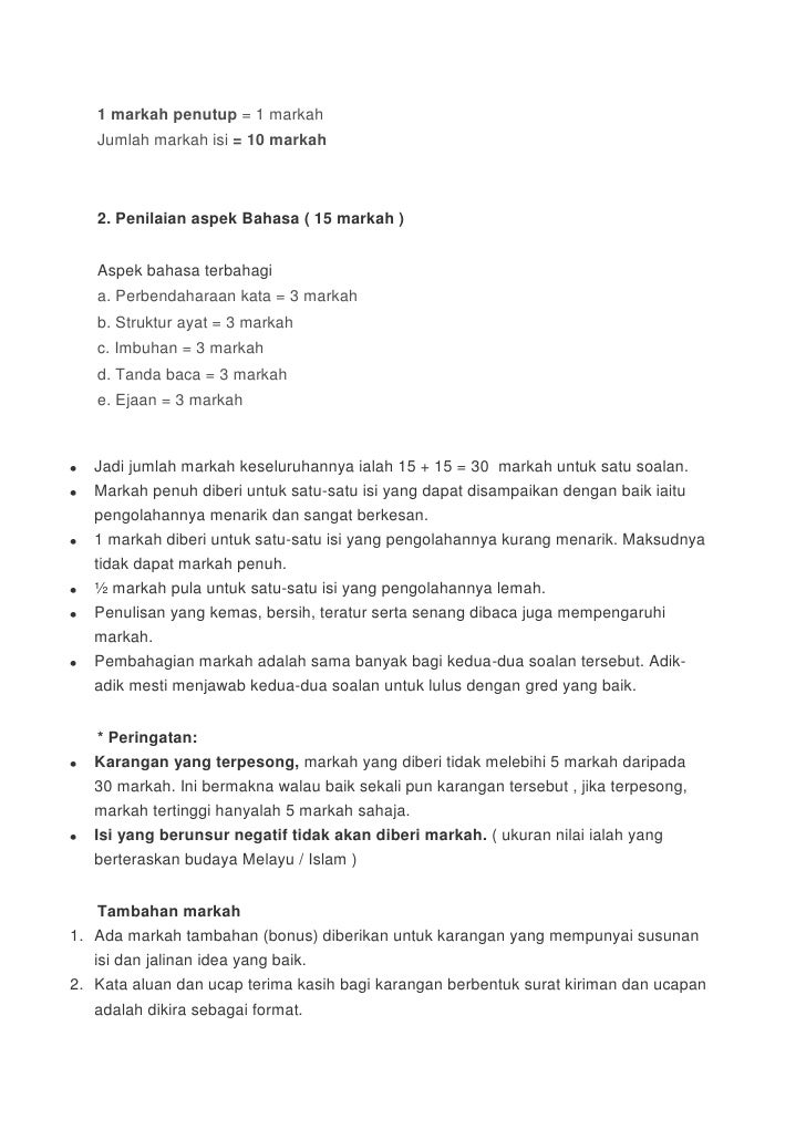 Sk In Bahasa Melayu Surat Rasmi