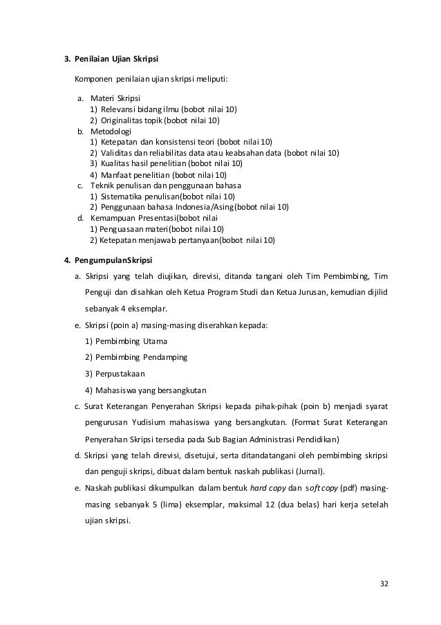 Penulisan Karya Ilmiah Panduan Skripsi Penulisan Karya Ilmiah Panduan Skripsi
