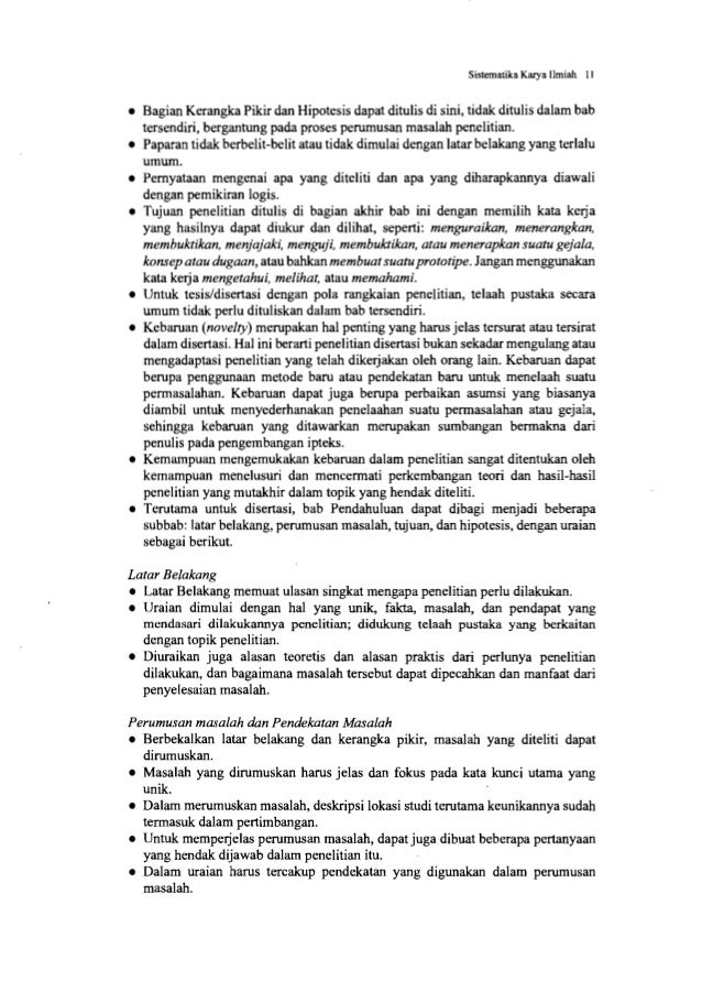 PEDOMAN PENULISAN KARYA ILMIAH EDISI Ke-3