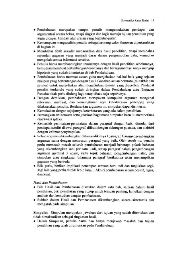 PEDOMAN PENULISAN KARYA ILMIAH EDISI Ke-3