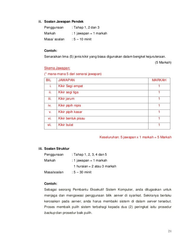Panduan soalan 2013