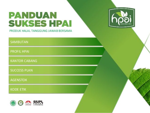 Panduan Sukses Hpai Panduan Sukses Hpai