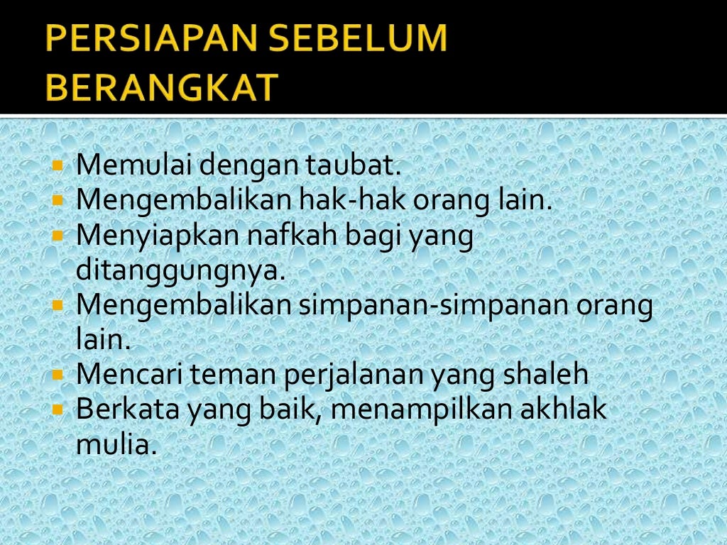 Panduan tata cara manasik umroh