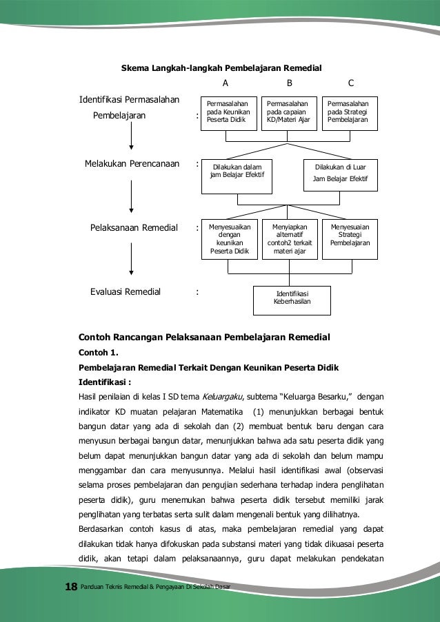 Panduan teknis remedial dan pengayaan di sd