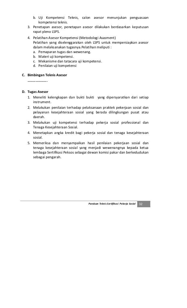 Panduan Teknis Sertifikasi