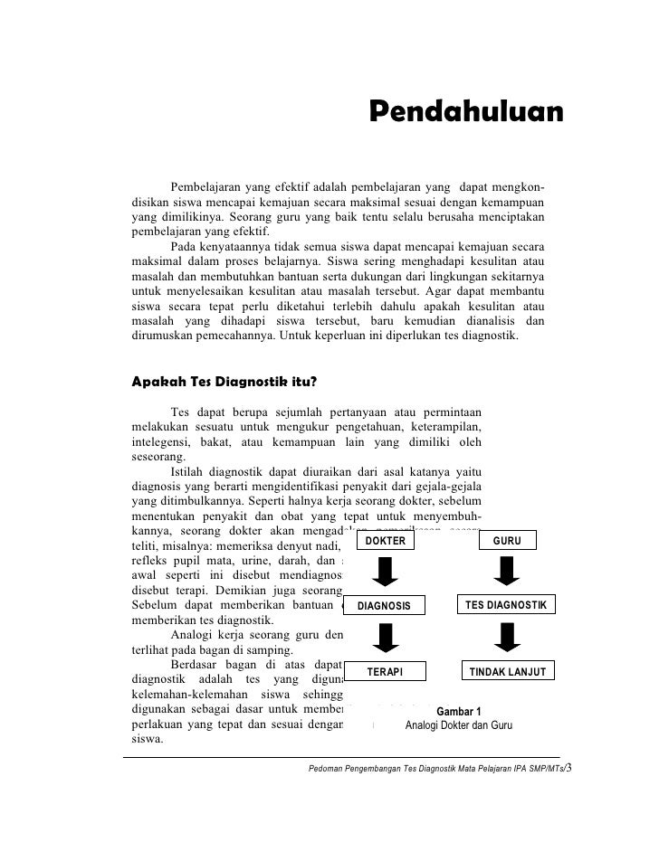 Soal Tes Diagnostik Ipa Smp : Simak Contoh Soal Tes Diagnostik