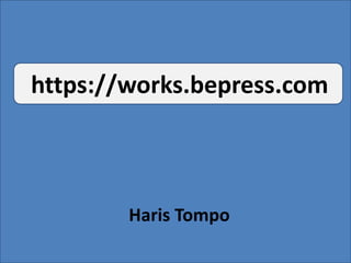 Haris Tompo
https://works.bepress.com
 