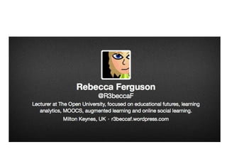 Setting learning analytics in context