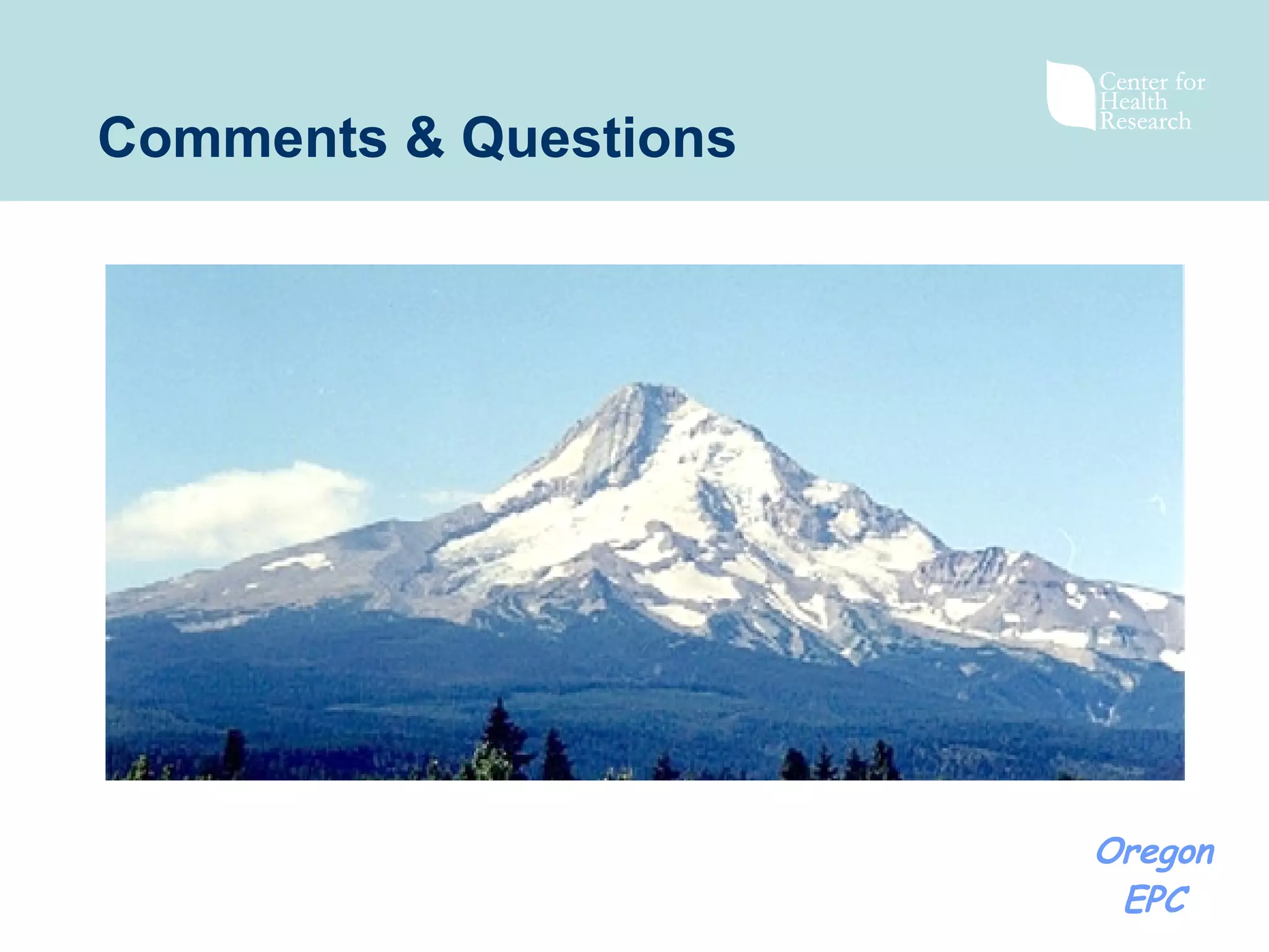 Comments & Questions 