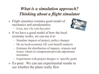 Beyond Experiments: General Equilibrium Simulation Methods for Impact Evaluation
