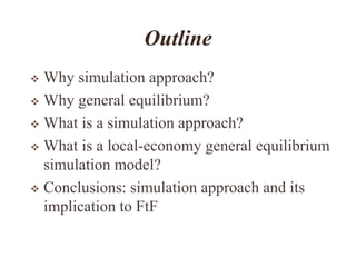 Beyond Experiments: General Equilibrium Simulation Methods for Impact Evaluation