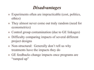 Beyond Experiments: General Equilibrium Simulation Methods for Impact Evaluation