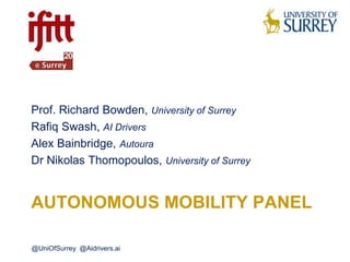 Panel 4-Autonomous mobility | PPTX