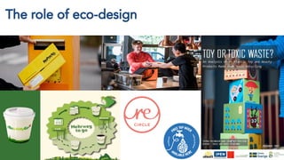 The role of eco-design
 