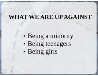 Melanie Gonzalez and  Manali Joshi 