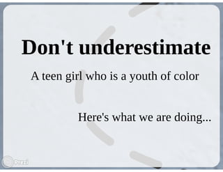 Melanie Gonzalez and  Manali Joshi 