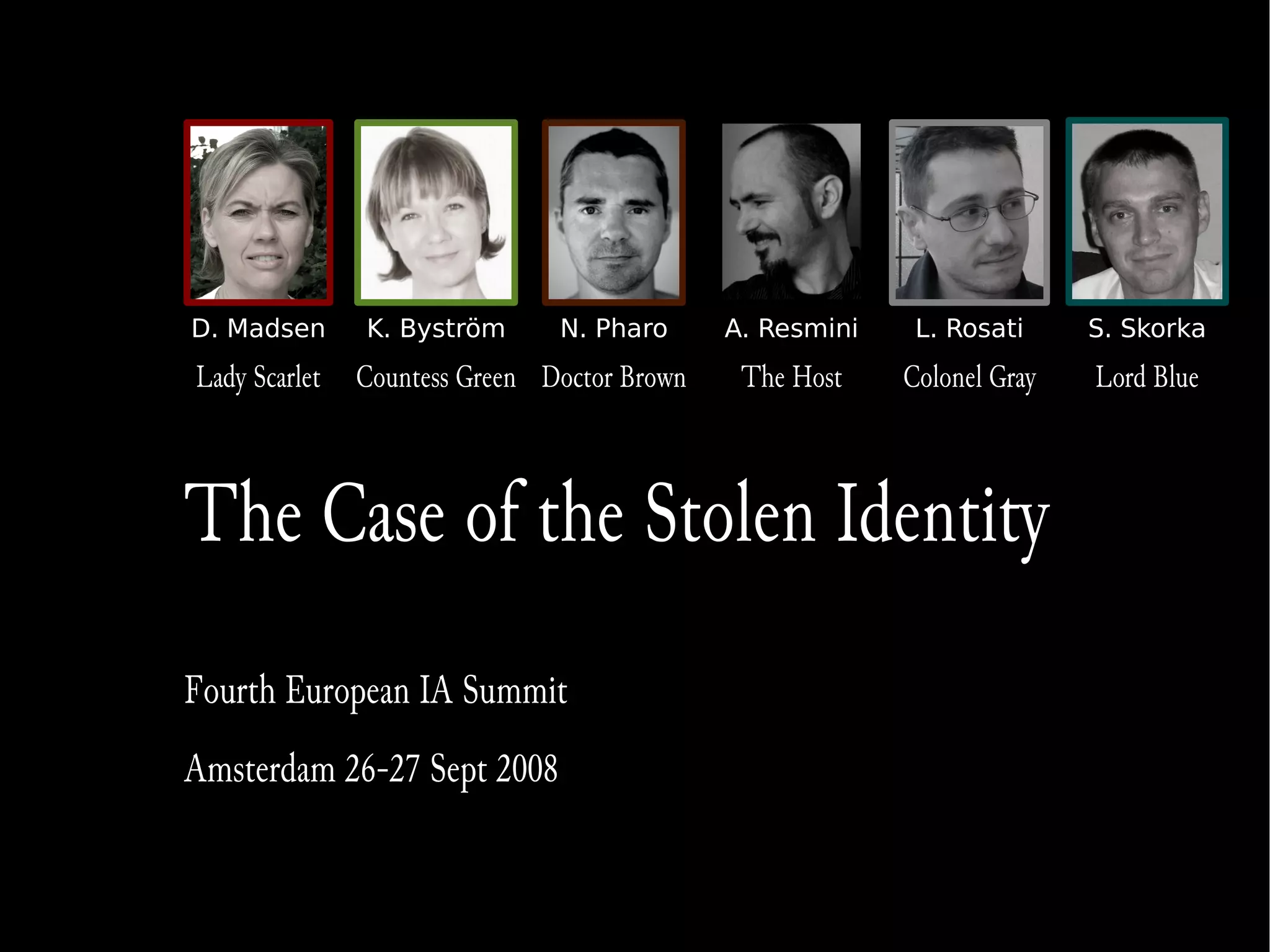 Establishing a Common Ground for IA Practice and Education