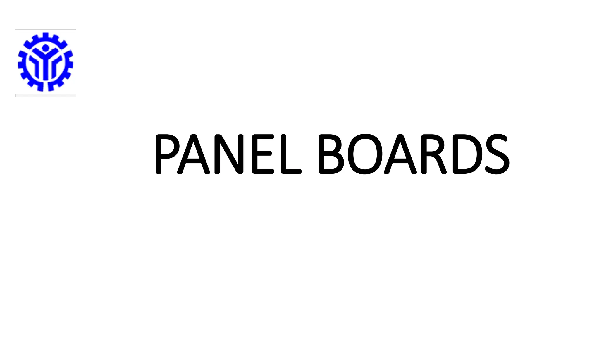 PANEL BOARDS TYPES GUIDED BY PHILIPPINE ELECTRICAL CODE FOR BUILDING