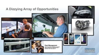 A Dizzying Array of Opportunities
 