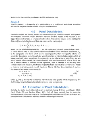 Panel data content | PDF