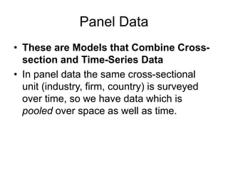 Panel data random effect fixed effect.ppt