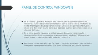 Programa De Panel Panel de control | PPTX