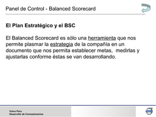 Panel de control indicadores | PPT
