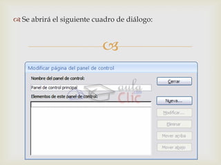  Se abrirá el siguiente cuadro de diálogo:


                           
 