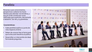 Un Panel Panel de discusión en lengua y literatura | PPTX