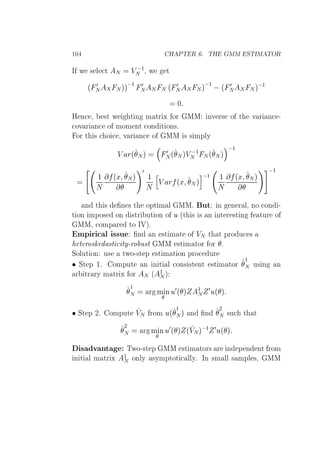 ½¼ À ÈÌ Ê º ÌÀ ÅÅ ËÌÁÅ ÌÇÊ
Á Û × Ð Ø Æ Î  ½
Æ ¸ Û Ø
´ ¼
Æ Æ Æµµ ½ ¼
Æ Æ Æ ´ ¼
Æ Æ Æµ ½  ´ ¼
Æ Æ Æµ ½
¼
À Ò ¸ ×Ø Û Ø Ò Ñ ØÖ Ü ÓÖ ÅÅ ÒÚ Ö× Ó Ø Ú Ö Ò ¹
ÓÚ Ö Ò Ó ÑÓÑ ÒØ ÓÒ Ø ÓÒ×º
ÓÖ Ø × Ó ¸ Ú Ö Ò Ó ÅÅ × × ÑÔÐÝ
Î Ö´ Æµ ¼
Æ´ ÆµÎ  ½
Æ Æ´ Æµ
 ½
½
Æ
´Ü Æµ
¼
½
Æ
Î Ö ´Ü Æµ
 ½ ½
Æ
´Ü Æµ
 ½
Ò Ø × Ò × Ø ÓÔØ Ñ Ð ÅÅº ÙØ Ò Ò Ö Ð¸ ÒÓ ÓÒ ¹
Ø ÓÒ ÑÔÓ× ÓÒ ×ØÖ ÙØ ÓÒ Ó Ù ´Ø × × Ò ÒØ Ö ×Ø Ò ØÙÖ Ó
ÅÅ¸ ÓÑÔ Ö ØÓ ÁÎµº
ÑÔ Ö Ð ××Ù Ò Ò ×Ø Ñ Ø Ó ÎÆ Ø Ø ÔÖÓ Ù ×
Ø ÖÓ× ×Ø ØÝ¹ÖÓ Ù×Ø ÅÅ ×Ø Ñ ØÓÖ ÓÖ º
ËÓÐÙØ ÓÒ Ù× ØÛÓ¹×Ø Ô ×Ø Ñ Ø ÓÒ ÔÖÓ ÙÖ
¯ ËØ Ô ½º ÓÑÔÙØ Ò Ò Ø Ð ÓÒ× ×Ø ÒØ ×Ø Ñ ØÓÖ
½
Æ Ù× Ò Ò
Ö ØÖ ÖÝ Ñ ØÖ Ü ÓÖ Æ ´
½
Æµ
½
Æ Ö Ñ ÒÙ¼´ µ ½
Æ
¼Ù´ µ
¯ ËØ Ô ¾º ÓÑÔÙØ ÎÆ ÖÓÑ Ù´
½
Æµ Ò Ò
¾
Æ ×Ù Ø Ø
¾
Æ Ö Ñ ÒÙ¼´ µ ´ÎÆµ ½ ¼Ù´ µ
× Ú ÒØ ÌÛÓ¹×Ø Ô ÅÅ ×Ø Ñ ØÓÖ× Ö Ò Ô Ò ÒØ ÖÓÑ
Ò Ø Ð Ñ ØÖ Ü
½
Æ ÓÒÐÝ ×ÝÑÔØÓØ ÐÐÝº ÁÒ ×Ñ ÐÐ × ÑÔÐ ×¸ ÅÅ
 
