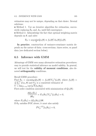 º º ÁÆ Ê Æ ÏÁÌÀ ÅÅ ½¼
×Ø Ñ ØÓÖ× Ñ Ý ÒÓØ ÙÒ ÕÙ ¸ Ô Ò Ò ÓÒ Ø Ø Ó º Ë Ú Ö Ð
×ÓÐÙØ ÓÒ×
¯ Å Ø Ó ½º Í× Ò Ø Ö Ø Ú Ð ÓÖ Ø Ñ ÓÖ ×Ø Ñ Ø ÓÒ¸ ×Ù ×¹
× Ú ÐÝ Ö ÔÐ Ò Æ Ò Æ ÙÒØ Ð ÙÐÐ ÓÒÚ Ö Ò º
¯ Å Ø Ó ¾º ÒÓÛÐ Ø Ø Ø Ø ÓÔØ Ñ Ð Û Ø Ò Ñ ØÖ Ü
Ô Ò × ÓÒ ¸ Ò ×ÓÐÚ
Æ Ö Ñ ÒÉÆ´ µ Æ´ µ¼
Æ´ µ Æ´ µ
ÁÒ ÔÖ Ø ¸ ÓÒ×ØÖÙ Ø ÓÒ Ó Ú Ö Ò ¹ ÓÚ Ö Ò Ñ ØÖ Ü ¹
Ô Ò × ÓÒ Ø Ò ØÙÖ Ó Ø ÖÓ××¹× Ø ÓÒ×¸ Ø Ñ × × Ö ×¸ ÓÖ Ô Ò Ð
Ø ´× Ø × Ø ÓÒ ÐÓÛµº
º ÁÒ Ö Ò Û Ø ÅÅ
Ú ÒØ Ó ÅÅ ÓÚ Ö Ñ ÒÝ ÐØ ÖÒ Ø Ú ×Ø Ñ Ø ÓÒ ÔÖÓ ÙÖ ×
×Ý ØÓ ÔÖÓÚ ×Ø Ø ×Ø Ð Ò Ö Ò ÓÒ ÑÓ Ð Ú Ð ØÝº ÁÒ Ò Ö Ð¸
Û Û ÐÐ Ø ×Ø ÓÖ Ø Ú Ð ØÝ Ó ÑÓÑ ÒØ ÓÒ Ø ÓÒ×¸ Ð×Ó ¹
ÒÓØ ÓÖØ Ó ÓÒ Ð ØÝ ÓÒ Ø ÓÒ×º
Ê ÐÐ ÅÅ ÔÖÓ ÙÖ
Ò Æ Ö Ñ Ò ÉÆ´ µ Æ´ µ¼Î  ½
Æ Æ´ µ¸ Û Ö Æ´ µ
½
Æ
ÈÆ
´Ü µ Ò ÎÆ × ÓÒ× ×Ø ÒØ ×Ø Ñ ØÓÖ Ó
Î Ð ÑÆ ½ Ú Ö
Ô
Æ Æ´ ¼µ º
Ö×Ø¹ÓÖ Ö ÓÒ Ø ÓÒ ××Ó Ø Û Ø Ñ Ò Ñ Þ Ø ÓÒ Ó ÉÆ´ µ
ÉÆ´ Æµ
Æ
Æ´ Æµ¼Î  ½
Æ Æ´ Æµ ¼
Û Ö Æ´ Æµ Æ´ Æµ º
Á Æ × Ø × × Ç ÓÚ ¸ Ø ÑÙ×Ø Ð×Ó × Ø × Ý
ÈÎ  ½ ¾
Æ Æ´ Æµ ¼
 