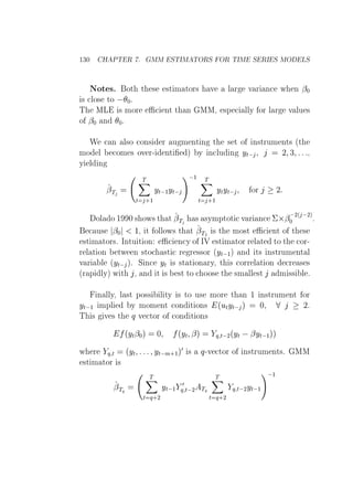 ½¿¼ À ÈÌ Ê º ÅÅ ËÌÁÅ ÌÇÊË ÇÊ ÌÁÅ Ë ÊÁ Ë ÅÇ ÄË
ÆÓØ ×º ÓØ Ø × ×Ø Ñ ØÓÖ× Ú Ð Ö Ú Ö Ò Û Ò ¬¼
× ÐÓ× ØÓ   ¼º
Ì ÅÄ × ÑÓÖ ÒØ Ø Ò ÅÅ¸ ×Ô ÐÐÝ ÓÖ Ð Ö Ú ÐÙ ×
Ó ¬¼ Ò ¼º
Ï Ò Ð×Ó ÓÒ× Ö Ù Ñ ÒØ Ò Ø × Ø Ó Ò×ØÖÙÑ ÒØ× ´Ø
ÑÓ Ð ÓÑ × ÓÚ Ö¹ ÒØ µ Ý Ò ÐÙ Ò ÝØ  ¾ ¿ ¸
Ý Ð Ò
¬Ì
Ì
Ø ·½
ÝØ ½ÝØ 
 ½ Ì
Ø ·½
ÝØÝØ  ÓÖ ¾
ÓÐ Ó ½ ¼ × ÓÛ× Ø Ø ¬Ì × ×ÝÑÔØÓØ Ú Ö Ò ¦¢¬ ¾´  ¾µ
¼ º
Ù× ¬¼ ½¸ Ø ÓÐÐÓÛ× Ø Ø ¬Ì¾
× Ø ÑÓ×Ø ÒØ Ó Ø ×
×Ø Ñ ØÓÖ×º ÁÒØÙ Ø ÓÒ Ò Ý Ó ÁÎ ×Ø Ñ ØÓÖ Ö Ð Ø ØÓ Ø ÓÖ¹
Ö Ð Ø ÓÒ ØÛ Ò ×ØÓ ×Ø Ö Ö ××ÓÖ ´ÝØ ½µ Ò Ø× Ò×ØÖÙÑ ÒØ Ð
Ú Ö Ð ´ÝØ  µº Ë Ò ÝØ × ×Ø Ø ÓÒ ÖÝ¸ Ø × ÓÖÖ Ð Ø ÓÒ Ö × ×
´Ö Ô ÐÝµ Û Ø ¸ Ò Ø × ×Ø ØÓ ÓÓ× Ø ×Ñ ÐÐ ×Ø Ñ ×× Ð º
Ò ÐÐÝ¸ Ð ×Ø ÔÓ×× Ð ØÝ × ØÓ Ù× ÑÓÖ Ø Ò ½ Ò×ØÖÙÑ ÒØ ÓÖ
ÝØ ½ ÑÔÐ Ý ÑÓÑ ÒØ ÓÒ Ø ÓÒ× ´ÙØÝØ  µ ¼ ¾º
Ì × Ú × Ø Õ Ú ØÓÖ Ó ÓÒ Ø ÓÒ×
´ÝØ¬¼µ ¼ ´ÝØ ¬µ Õ Ø ¾´ÝØ  ¬ÝØ ½µµ
Û Ö Õ Ø ´ÝØ ÝØ Ñ·½µ¼ × Õ¹Ú ØÓÖ Ó Ò×ØÖÙÑ ÒØ×º ÅÅ
×Ø Ñ ØÓÖ ×
¬ÌÕ
Ì
Ø Õ·¾
ÝØ ½
¼
Õ Ø ¾ ÌÕ
Ì
Ø Õ·¾
Õ Ø ¾ÝØ ½
 ½
 