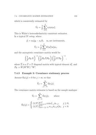 º º ÇÎ ÊÁ Æ Å ÌÊÁ ËÌÁÅ ÌÁÇÆ ½¿¿
Û × ÓÒ× ×Ø ÒØÐÝ ×Ø Ñ Ø Ý
ÎÌ
½
Ì
Ì
Ø ½
ÜØÙØÙØÜ¼
Ø
Ì × × Ï Ø ³× Ø ÖÓ× ×Ø ØÝ ÓÒ× ×Ø ÒØ ×Ø Ñ ØÓÖº
ÁÒ ØÝÔ Ð ÁÎ × ØÙÔ¸ Û Ö
Ø ÛØ´ÝØ  ÜØ¬µ ÛØ Ö Ò×ØÖÙÑ ÒØ×
ÎÌ
½
Ì
Ì
Ø ½
´Ù¾
ØµÛ¼
ØÛØ
Ò Ø ×ÝÑÔØÓØ ÓÚ Ö Ò Ñ ØÖ Ü ÛÓÙÐ
½
Ì
ÈÏ
 ½ ½
Ì
ÈÏ ¦ÈÏ
½
Ì
¼ÈÏ
 ½
Û Ö ¦ × Ì ¢Ì ÓÒ Ð Ñ ØÖ Ü Û Ø ØÝÔ Ð Ð Ñ ÒØ Ù¾
Ø¸ Ò
ÈÏ Ï´Ï¼Ïµ ½Ï¼º
º º¿ Ü ÑÔÐ ¿ ÓÚ Ö Ò ×Ø Ø ÓÒ ÖÝ ÔÖÓ ××
××ÙÑ ªÌ´ µ ¼ ÓÖ Ñ¸ ×Ó Ø Ø
ÎÌ
Ñ
 Ñ
ªÌ´ µ
Ì ÓÚ Ö Ò Ñ ØÖ Ü ×Ø Ñ ØÓÖ × × ÓÒ Ø × ÑÔÐ Ò ÐÓ Ù
ÎÌ
Ñ
 Ñ
ªÌ´ µ Û Ö
ªÌ´ µ
´
´½ Ìµ
ÈÌ
Ø ·½ ÜØÙØÜ¼
Ø  ÙØ  ¼
´½ Ìµ
ÈÌ
Ø  ´  ½µ ÜØ· ÙØ· Ü¼
ØÙØ ¼
 