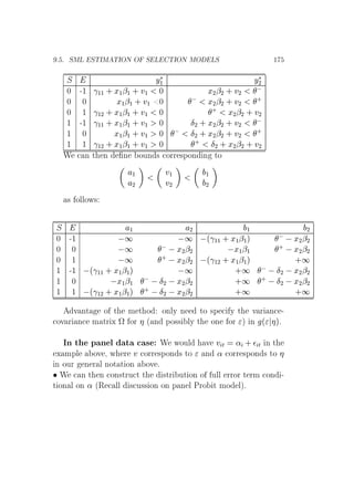 º º ËÅÄ ËÌÁÅ ÌÁÇÆ Ç Ë Ä ÌÁÇÆ ÅÇ ÄË ½
Ë Ý£
½ Ý£
¾
¼ ¹½ ­½½ · Ü½¬½ · Ú½ ¼ Ü¾¬¾ · Ú¾  
¼ ¼ Ü½¬½ · Ú½ ¼
  Ü¾¬¾ · Ú¾ ·
¼ ½ ­½¾ · Ü½¬½ · Ú½ ¼ · Ü¾¬¾ · Ú¾
½ ¹½ ­½½ · Ü½¬½ · Ú½ ¼ Æ¾ · Ü¾¬¾ · Ú¾  
½ ¼ Ü½¬½ · Ú½ ¼   Æ¾ · Ü¾¬¾ · Ú¾ ·
½ ½ ­½¾ · Ü½¬½ · Ú½ ¼ · Æ¾ · Ü¾¬¾ · Ú¾
Ï Ò Ø Ò Ò ÓÙÒ × ÓÖÖ ×ÔÓÒ Ò ØÓ
½
¾
Ú½
Ú¾
½
¾
× ÓÐÐÓÛ×
Ë ½ ¾ ½ ¾
¼ ¹½  ½  ½  ´­½½ · Ü½¬½µ    Ü¾¬¾
¼ ¼  ½    Ü¾¬¾  Ü½¬½ ·  Ü¾¬¾
¼ ½  ½ ·  Ü¾¬¾  ´­½¾ · Ü½¬½µ ·½
½ ¹½  ´­½½ · Ü½¬½µ  ½ ·½    Æ¾  Ü¾¬¾
½ ¼  Ü½¬½    Æ¾  Ü¾¬¾ ·½ ·  Æ¾  Ü¾¬¾
½ ½  ´­½¾ · Ü½¬½µ ·  Æ¾  Ü¾¬¾ ·½ ·½
Ú ÒØ Ó Ø Ñ Ø Ó ÓÒÐÝ Ò ØÓ ×Ô Ý Ø Ú Ö Ò ¹
ÓÚ Ö Ò Ñ ØÖ Ü ª ÓÖ ´ Ò ÔÓ×× ÐÝ Ø ÓÒ ÓÖ µ Ò ´ µº
ÁÒ Ø Ô Ò Ð Ø × Ï ÛÓÙÐ Ú Ú Ø « · ¯ Ø Ò Ø
Ü ÑÔÐ ÓÚ ¸ Û Ö Ú ÓÖÖ ×ÔÓÒ × ØÓ Ò « ÓÖÖ ×ÔÓÒ × ØÓ
Ò ÓÙÖ Ò Ö Ð ÒÓØ Ø ÓÒ ÓÚ º
¯ Ï Ò Ø Ò ÓÒ×ØÖÙ Ø Ø ×ØÖ ÙØ ÓÒ Ó ÙÐÐ ÖÖÓÖ Ø ÖÑ ÓÒ ¹
Ø ÓÒ Ð ÓÒ « ´Ê ÐÐ × Ù×× ÓÒ ÓÒ Ô Ò Ð ÈÖÓ Ø ÑÓ Ðµº
 