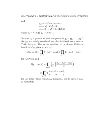 ¾¼ ÈÈ Æ Á º Ê Å ÏÇÊÃ ÇÊ ËÁÅÍÄ ÌÁÇÆ¹ Ë ÁÆ Ê Æ
Ò
Ý£
Ø Ü Ø¬ · «« ·
Ý Ø Ý£
Ø Ý£
Ø ¼
Ý Ø ¼ Ý£
Ø ¼ ´ÌÓ Øµ
Û Ö « Ú Æ´¼ ½µ¸ Ø Ú Æ´¼ ½µº
Ù× « × ÔÖ × ÒØ ÓÖ ÓÑÔÓÒ ÒØ Ò Ý ´Ý ½ Ý Ìµ¼¸
Ø Ý Ø Ö × Ö ÐÐÝ ÓÖÖ Ð Ø Ò Ø Ð Ð ÓÓ ÛÓÙÐ ÓÒØ Ò
Ì¹ ÓÐ ÒØ Ö Ð×º ÙØ Û Ò ÓÒ× Ö Ø ÓÒ Ø ÓÒ Ð Ð Ð ÓÓ
ÙÒ Ø ÓÒ× Ó Ý Ú Ò Ü Ò «
´Ý Ü « µ
Ý Ø ½
¨´Ü Ø¬ · ««µ ¢
Ý Ø ¼
¨´ Ü Ø¬   ««µ
ÓÖ Ø ÈÖÓ Ø Ò
´Ý Ü « µ
Ý Ø ¼
½ Ý Ø  Ü Ø¬   ««
¢
Ý Ø ¼
¨
 Ü Ø¬   ««
ÓÖ Ø ÌÓ Øº Ì × ÓÒ Ø ÓÒ Ð Ð Ð ÓÓ × Ò Ö ØÐÝ Ù×
× × ÑÙÐ ØÓÖ×º
 