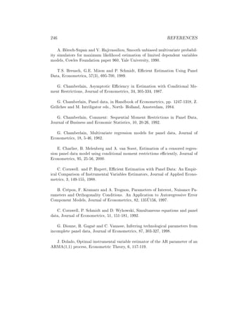 ¾ Ê Ê Æ Ë
º Ö× ¹ËÙÔ Ò Ò Îº À Ú ×× Ð ÓÙ¸ ËÑÓÓØ ÙÒ × ÑÙÐØ Ú Ö Ø ÔÖÓ Ð¹
ØÝ × ÑÙÐ ØÓÖ× ÓÖ Ñ Ü ÑÙÑ Ð Ð ÓÓ ×Ø Ñ Ø ÓÒ Ó Ð Ñ Ø Ô Ò ÒØ Ú Ö Ð ×
ÑÓ Ð×¸ ÓÛÐ × ÓÙÒ Ø ÓÒ Ô Ô Ö ¼¸ Ð ÍÒ Ú Ö× ØÝ¸ ½ ¼º
ÌºËº Ö Ù× ¸ º º Å ÞÓÒ Ò Èº Ë Ñ Ø¸ ÒØ ×Ø Ñ Ø ÓÒ Í× Ò È Ò Ð
Ø ¸ ÓÒÓÑ ØÖ ¸ ´¿µ¸ ¹ ¼¼¸ ½ º
º Ñ ÖÐ Ò¸ ×ÝÑÔØÓØ Ò Ý Ò ×Ø Ñ Ø ÓÒ Û Ø ÓÒ Ø ÓÒ Ð ÅÓ¹
Ñ ÒØ Ê ×ØÖ Ø ÓÒ×¸ ÂÓÙÖÒ Ð Ó ÓÒÓÑ ØÖ ×¸ ¿ ¸ ¿¼ ¹¿¿ ¸ ½ º
º Ñ ÖÐ Ò¸ È Ò Ð Ø ¸ Ò À Ò ÓÓ Ó ÓÒÓÑ ØÖ ×¸ ÔÔº ½¾ ¹½¿½ ¸ º
Ö Ð × Ò Åº ÁÒØÖ Ð ØÓÖ ×º¸ ÆÓÖØ ¹ ÀÓÐÐ Ò ¸ Ñ×Ø Ö Ñ¸ ½ º
º Ñ ÖÐ Ò¸ ÓÑÑ ÒØ Ë ÕÙ ÒØ Ð ÅÓÑ ÒØ Ê ×ØÖ Ø ÓÒ× Ò È Ò Ð Ø ¸
ÂÓÙÖÒ Ð Ó Ù× Ò ×× Ò ÓÒÓÑ ËØ Ø ×Ø ×¸ ½¼¸ ¾¼¹¾ ¸ ½ ¾º
º Ñ ÖÐ Ò¸ ÅÙÐØ Ú Ö Ø Ö Ö ×× ÓÒ ÑÓ Ð× ÓÖ Ô Ò Ð Ø ¸ ÂÓÙÖÒ Ð Ó
ÓÒÓÑ ØÖ ×¸ ½ ¸ ¹ ¸ ½ ¾º
º ÖÐ Ö¸ º Å Ð Ò Ö Ò º Ú Ò ËÓ ×Ø¸ ×Ø Ñ Ø ÓÒ Ó Ò×ÓÖ Ö Ö ×¹
× ÓÒ Ô Ò Ð Ø ÑÓ Ð Ù× Ò ÓÒ Ø ÓÒ Ð ÑÓÑ ÒØ Ö ×ØÖ Ø ÓÒ× ÒØÐÝ¸ ÂÓÙÖÒ Ð Ó
ÓÒÓÑ ØÖ ×¸ ¸ ¾ ¹ ¸ ¾¼¼¼º
º ÓÖÒÛ ÐÐº Ò Èº ÊÙÔ ÖØ¸ ÒØ ×Ø Ñ Ø ÓÒ Û Ø È Ò Ð Ø Ò ÑÔ Ö¹
Ð ÓÑÔ Ö ×ÓÒ Ó ÁÒ×ØÖÙÑ ÒØ Ð Î Ö Ð × ×Ø Ñ ØÓÖ×¸ ÂÓÙÖÒ Ð Ó ÔÔÐ ÓÒÓ¹
Ñ ØÖ ×¸ ¿¸ ½ ¹½ ¸ ½ º
º Ö ÔÓÒ¸ º ÃÖ Ñ ÖÞ Ò º ÌÖÓ ÒÓÒ¸ È Ö Ñ Ø Ö× Ó ÁÒØ Ö ×Ø¸ ÆÙ × Ò È ¹
Ö Ñ Ø Ö× Ò ÇÖØ Ó ÓÒ Ð ØÝ ÓÒ Ø ÓÒ×º Ò ÔÔÐ Ø ÓÒ ØÓ ÙØÓÖ Ö ×× Ú ÖÖÓÖ
ÓÑÔÓÒ ÒØ ÅÓ Ð×¸ ÂÓÙÖÒ Ð Ó ÓÒÓÑ ØÖ ×¸ ¾¸ ½¿ ç½ ¸ ½ º
º ÓÖÒÛ ÐÐ¸ Èº Ë Ñ Ø Ò º ÏÝ ÓÛ× ¸ Ë ÑÙÐØ Ò ÓÙ× ÕÙ Ø ÓÒ× Ò Ô Ò Ð
Ø ¸ ÂÓÙÖÒ Ð Ó ÓÒÓÑ ØÖ ×¸ ½¸ ½ ½¹½ ½¸ ½ ¾º
º ÓÒÒ ¸ Êº Ò Ò º Î Ò ×× ¸ ÁÒ ÖÖ Ò Ø ÒÓÐÓ Ð Ô Ö Ñ Ø Ö× ÖÓÑ
Ò ÓÑÔÐ Ø Ô Ò Ð Ø ¸ ÂÓÙÖÒ Ð Ó ÓÒÓÑ ØÖ ×¸ ¸ ¿¼¿¹¿¾ ¸ ½ º
Âº ÓÐ Ó¸ ÇÔØ Ñ Ð Ò×ØÖÙÑ ÒØ Ð Ú Ö Ð ×Ø Ñ ØÓÖ Ó Ø Ê Ô Ö Ñ Ø Ö Ó Ò
ÊÅ ´½¸½µ ÔÖÓ ××¸ ÓÒÓÑ ØÖ Ì ÓÖÝ¸ ¸ ½½ ¹½½ º
 