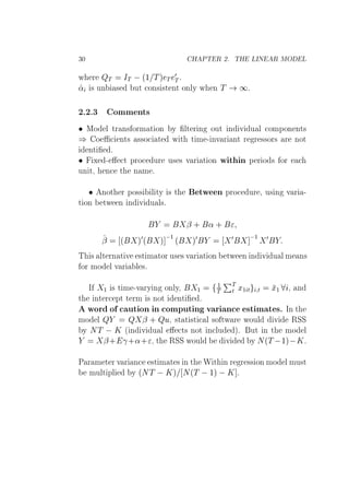 ¿¼ À ÈÌ Ê ¾º ÌÀ ÄÁÆ Ê ÅÇ Ä
Û Ö ÉÌ ÁÌ  ´½ Ìµ Ì
¼
Ì º
« × ÙÒ × ÙØ ÓÒ× ×Ø ÒØ ÓÒÐÝ Û Ò Ì ½º
¾º¾º¿ ÓÑÑ ÒØ×
¯ ÅÓ Ð ØÖ Ò× ÓÖÑ Ø ÓÒ Ý ÐØ Ö Ò ÓÙØ Ò Ú Ù Ð ÓÑÔÓÒ ÒØ×
µ Ó ÒØ× ××Ó Ø Û Ø Ø Ñ ¹ ÒÚ Ö ÒØ Ö Ö ××ÓÖ× Ö ÒÓØ
ÒØ º
¯ Ü ¹ Ø ÔÖÓ ÙÖ Ù× × Ú Ö Ø ÓÒ Û Ø Ò Ô Ö Ó × ÓÖ
ÙÒ Ø¸ Ò Ø Ò Ñ º
¯ ÒÓØ Ö ÔÓ×× Ð ØÝ × Ø ØÛ Ò ÔÖÓ ÙÖ ¸ Ù× Ò Ú Ö ¹
Ø ÓÒ ØÛ Ò Ò Ú Ù Ð×º
¬ · « ·
¬ ´ µ¼´ µ  ½ ´ µ¼ ¼  ½ ¼
Ì × ÐØ ÖÒ Ø Ú ×Ø Ñ ØÓÖ Ù× × Ú Ö Ø ÓÒ ØÛ Ò Ò Ú Ù Ð Ñ Ò×
ÓÖ ÑÓ Ð Ú Ö Ð ×º
Á ½ × Ø Ñ ¹Ú ÖÝ Ò ÓÒÐÝ¸ ½
½
Ì
ÈÌ
Ø Ü½ Ø Ø Ü½ ¸ Ò
Ø ÒØ Ö ÔØ Ø ÖÑ × ÒÓØ ÒØ º
ÛÓÖ Ó ÙØ ÓÒ Ò ÓÑÔÙØ Ò Ú Ö Ò ×Ø Ñ Ø ×º ÁÒ Ø
ÑÓ Ð É É ¬ · ÉÙ¸ ×Ø Ø ×Ø Ð ×Ó ØÛ Ö ÛÓÙÐ Ú ÊËË
Ý ÆÌ   Ã ´ Ò Ú Ù Ð Ø× ÒÓØ Ò ÐÙ µº ÙØ Ò Ø ÑÓ Ð
¬· ­·«· ¸ Ø ÊËË ÛÓÙÐ Ú Ý Æ´Ì  ½µ Ãº
È Ö Ñ Ø Ö Ú Ö Ò ×Ø Ñ Ø × Ò Ø Ï Ø Ò Ö Ö ×× ÓÒ ÑÓ Ð ÑÙ×Ø
ÑÙÐØ ÔÐ Ý ´ÆÌ  Ãµ Æ´Ì  ½µ  Ã º
 