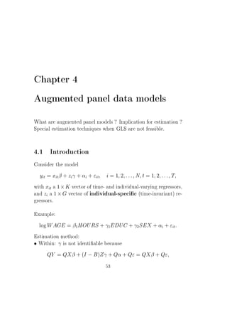 ÔØ Ö
Ù Ñ ÒØ Ô Ò Ð Ø ÑÓ Ð×
Ï Ø Ö Ù Ñ ÒØ Ô Ò Ð ÑÓ Ð× ÁÑÔÐ Ø ÓÒ ÓÖ ×Ø Ñ Ø ÓÒ
ËÔ Ð ×Ø Ñ Ø ÓÒ Ø Ò ÕÙ × Û Ò ÄË Ö ÒÓØ × Ð º
º½ ÁÒØÖÓ Ù Ø ÓÒ
ÓÒ× Ö Ø ÑÓ Ð
Ý Ø Ü Ø¬ · Þ ­ · « · Ø ½ ¾ Æ Ø ½ ¾ Ì
Û Ø Ü Ø ½¢Ã Ú ØÓÖ Ó Ø Ñ ¹ Ò Ò Ú Ù Ð¹Ú ÖÝ Ò Ö Ö ××ÓÖ×¸
Ò Þ ½¢ Ú ØÓÖ Ó Ò Ú Ù Ð¹×Ô ´Ø Ñ ¹ ÒÚ Ö ÒØµ Ö ¹
Ö ××ÓÖ×º
Ü ÑÔÐ
ÐÓ Ï ¬½ÀÇÍÊË · ­½ Í · ­¾Ë · « · Ø
×Ø Ñ Ø ÓÒ Ñ Ø Ó
¯ Ï Ø Ò ­ × ÒÓØ ÒØ Ð Ù×
É É ¬ · ´Á   µ ­ · É« · É É ¬ · É
¿
 