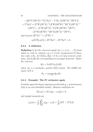 À ÈÌ Ê º ÌÀ ÅÅ ËÌÁÅ ÌÇÊ
 
¢
´Ï¼ µ¼´Ï¼ µ ½ ¼£
ÈÏ   ¼ÈÏ
¢
´Ï¼ µ ½´Ï¼ µ
£
¼ÈÏ · ´ ¼Ïµ´Ï¼ µ ½´ ¼Ïµ´Ï¼Ïµ ½´Ï¼ µ´Ï¼ µ ½
¢´Ï¼ µ  ´ ¼Ïµ´Ï¼ µ ½´ ¼Ïµ´Ï¼Ïµ ½´Ï¼ µ
 ´ ¼Ïµ´Ï¼Ïµ ½´Ï¼ µ´Ï¼ µ ½´Ï¼ µ
Ò Ù× ´Ï¼ µ ½ ´ ¼Ïµ ½
Ù´¬µ¼È¼
Ï Ù´¬µ ¾ ¼ÈÏ  ¾ ¼ÈÏ ¼
º¾º¿ Ò Ø ÓÒ
Ò Ø ÓÒ ½ Ä Ø Ø Ó × ÖÚ × ÑÔÐ Ü ½ ¾ Æ ÖÓÑ
Û Û Û × ØÓ ×Ø Ñ Ø Ô ¢ ½ Ú ØÓÖ Ó Ô Ö Ñ Ø Ö× Û Ó×
ØÖÙ Ú ÐÙ × ¼º Ä Ø ´Ü ¼µ ¼ × Ø Ó Õ ÑÓÑ ÒØ ÓÒ ¹
Ø ÓÒ×¸ Ò Æ´ µ Ø ÓÖÖ ×ÔÓÒ Ò × Ø Ó × ÑÔÐ ÑÓÑ ÒØ×º Ò
Ø Ö Ø Ö ÓÒ
ÉÆ Æ´ µ¼
Æ Æ´ µ
Û Ö Æ × ×ØÓ ×Ø ¸ ÔÓ× Ø Ú Ç´½µ Ñ ØÖ Üº Ì ÅÅ ×Ø ¹
Ñ ØÓÖ Ó ×
Æ Ö Ñ ÒÉÆ´ µ
º¾º Ü ÑÔÐ Ì ÁÎ ×Ø Ñ ØÓÖ Ò
ÓÒ× Ö Ò Ø Ð Ò Ö Ö Ö ×× ÓÒ ÑÓ Ð Û Ø Õ Ô Ò×ØÖÙÑ ÒØ×
´Ø × × Ò ÓÚ Ö¹ ÒØ ÑÓ Ðµº ÅÓÑ ÒØ ÓÒ Ø ÓÒ× Ö
´Þ Ù µ ´Þ ´Ý  Ü ¬¼µµ ¼
Ò × ÑÔÐ ÑÓÑ ÒØ× Ö
Æ´¬µ
½
Æ
Æ
½
Þ ´Ý  Ü ¬µ
½
Æ
´ ¼   ¼ ¬µ
 